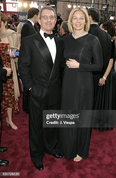 Ron Meyer of Universal and wife Kelly during The 77th Annual Academy Awards - Executive Arrivals at Kodak Theatre in Hollywood, California, United...