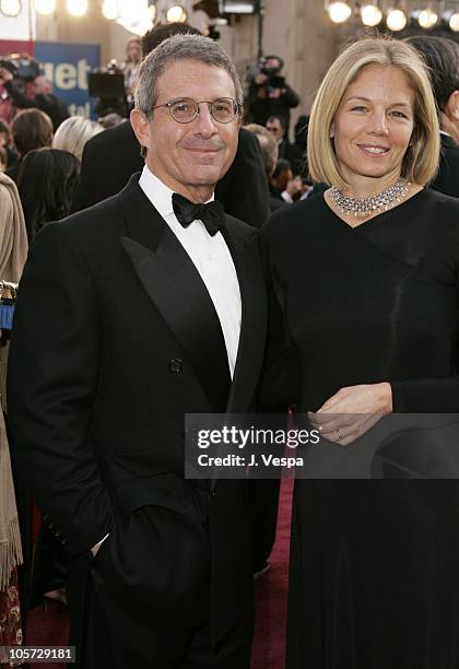 Ron Meyer of Universal and wife Kelly during The 77th Annual Academy Awards - Executive Arrivals at Kodak Theatre in Hollywood, California, United...