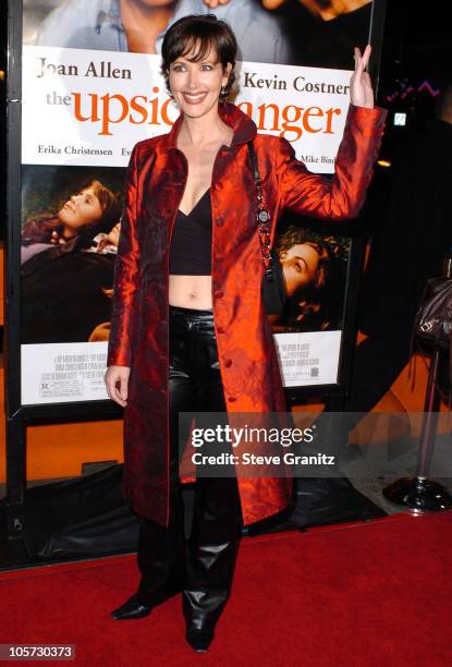 Janine Turner during "The Upside of Anger" Los Angeles Premiere - Arrivals at The National in Westwood, California, United States.