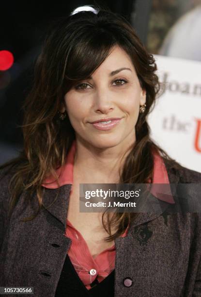 Gina Gershon during "The Upside of Anger" Los Angeles Premiere - Arrivals at The Mann's National Theatre in Westwood, California, United States.