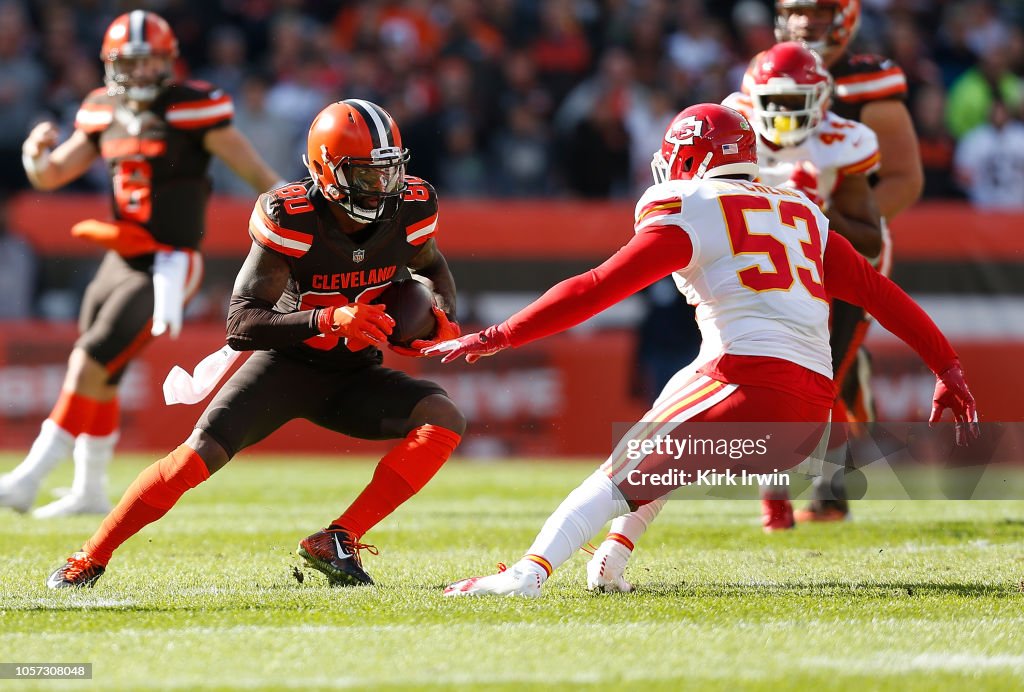 Kansas City Chiefs v Cleveland Browns
