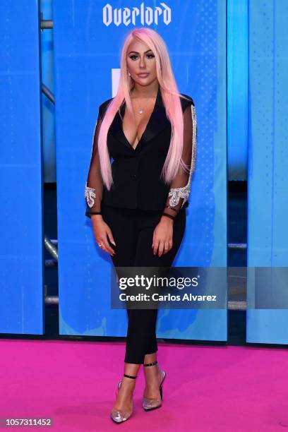 Sophie Kasaei attends the MTV EMAs 2018 at Bilbao Exhibition Centre on November 4, 2018 in Bilbao, Spain.