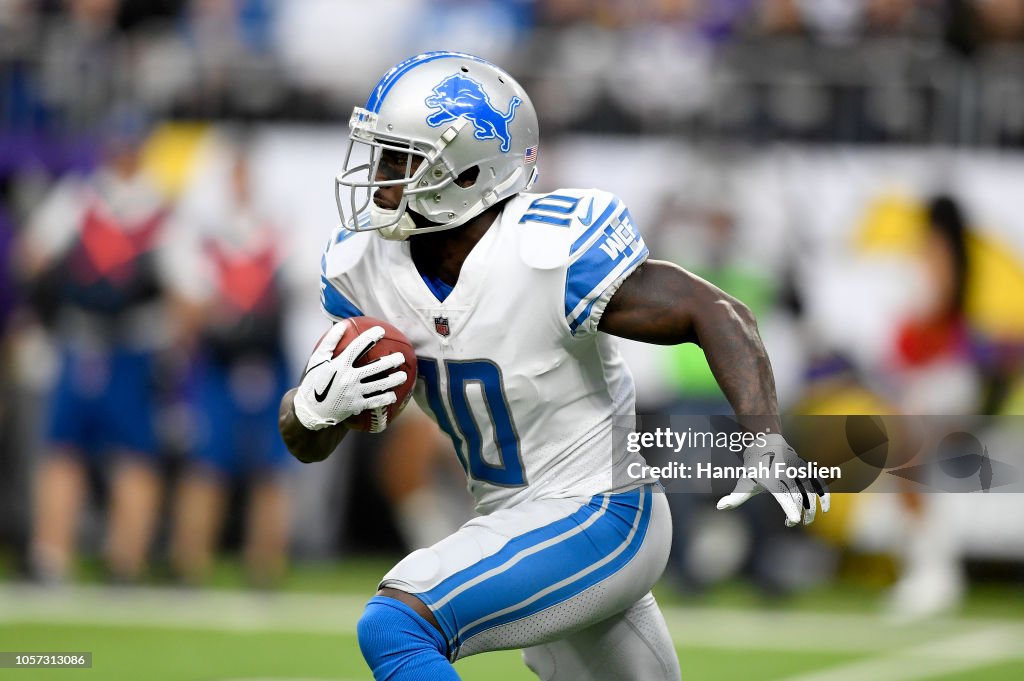 Detroit Lions v Minnesota Vikings