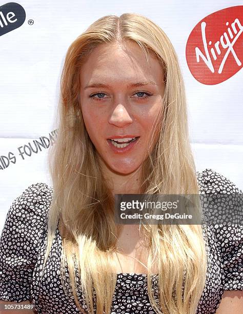 Chloe Sevigny during Virgin Mobile House Of Paygoism Summer BBQ Tour at Sunset Blvd in Hollywood, California, United States.