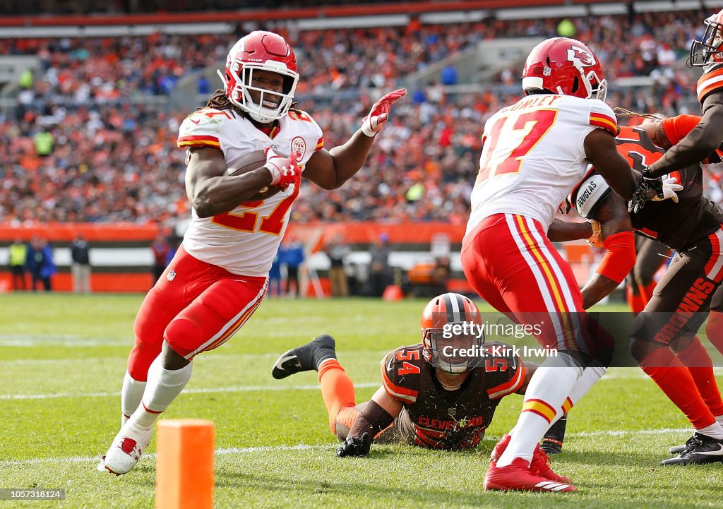 Kansas City Chiefs v Cleveland Browns