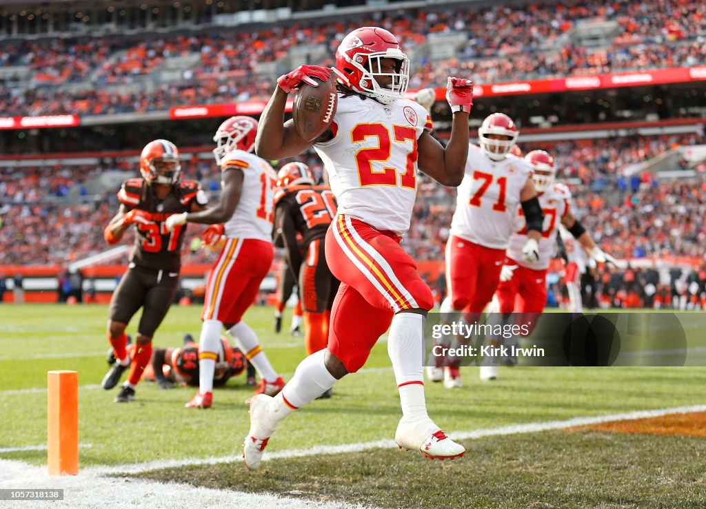 Kansas City Chiefs v Cleveland Browns