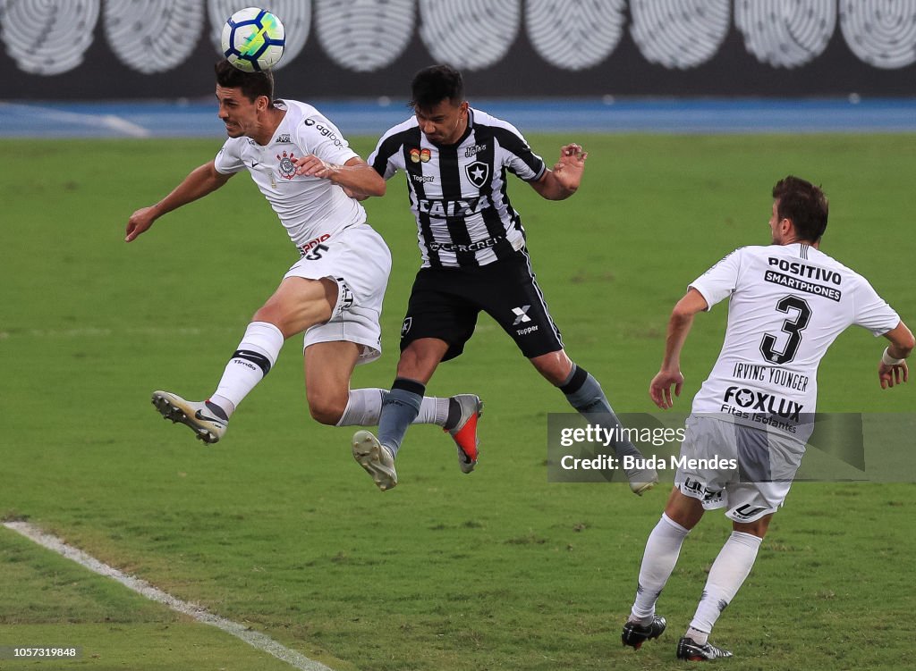 Botafogo v Corinthians - Brasileirao Series A 2018