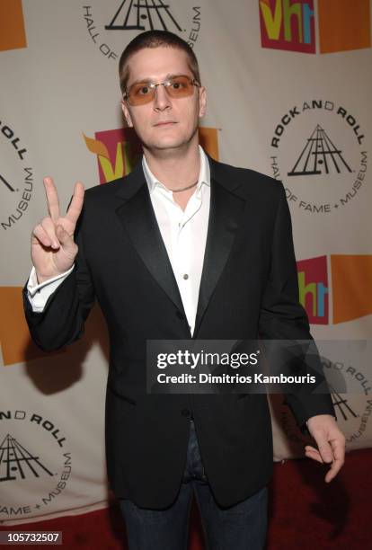 Rob Thomas of Matchbox 20 during 20th Annual Rock and Roll Hall of Fame Induction Ceremony - Arrivals at Waldorf Astoria in New York City, New York,...