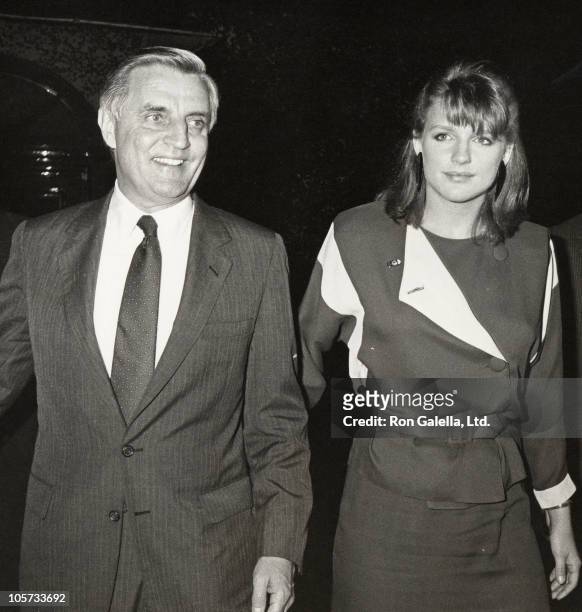 Walter Mondale and Eleanor Mondale during Sighting at Jimmy's Restaurant at Jimmy Restaurant in Los Angeles, California, United States.