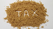 Tax Spelled Out in Brown Sugar