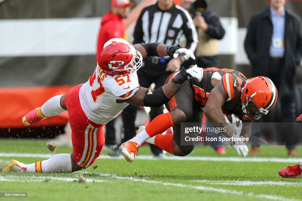 NFL: NOV 04 Chiefs at Browns