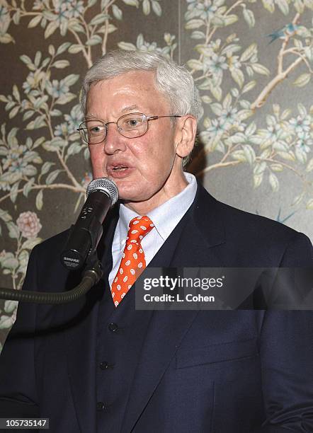 Roger Ebert during Chicago Organizations Host Party for Roger Ebert at The Peninsula Beverly Hills in Beverly Hills, California, United States.