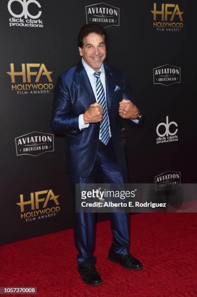 Lou Ferrigno attends the 22nd Annual Hollywood Film Awards at The Beverly Hilton Hotel on November 4, 2018 in Beverly Hills, California.