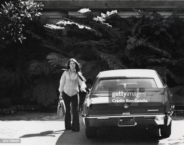 Priscilla Presley during Priscilla Presley Sighted in Beverly Hills at Beverly Hills in Beverly Hills, California, United States.