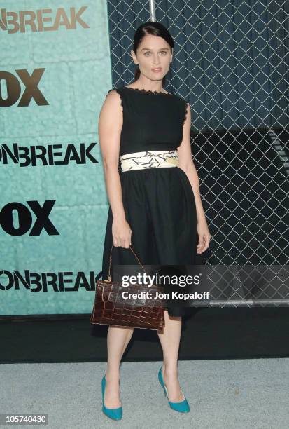 Robin Tunney during "Prison Break" Launch Party - Arrivals at Hangar 8 - Santa Monica Airport in Santa Monica, California, United States.