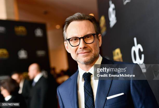 Christian Slater attends the 22nd Annual Hollywood Film Awards at The Beverly Hilton Hotel on November 4, 2018 in Beverly Hills, California.