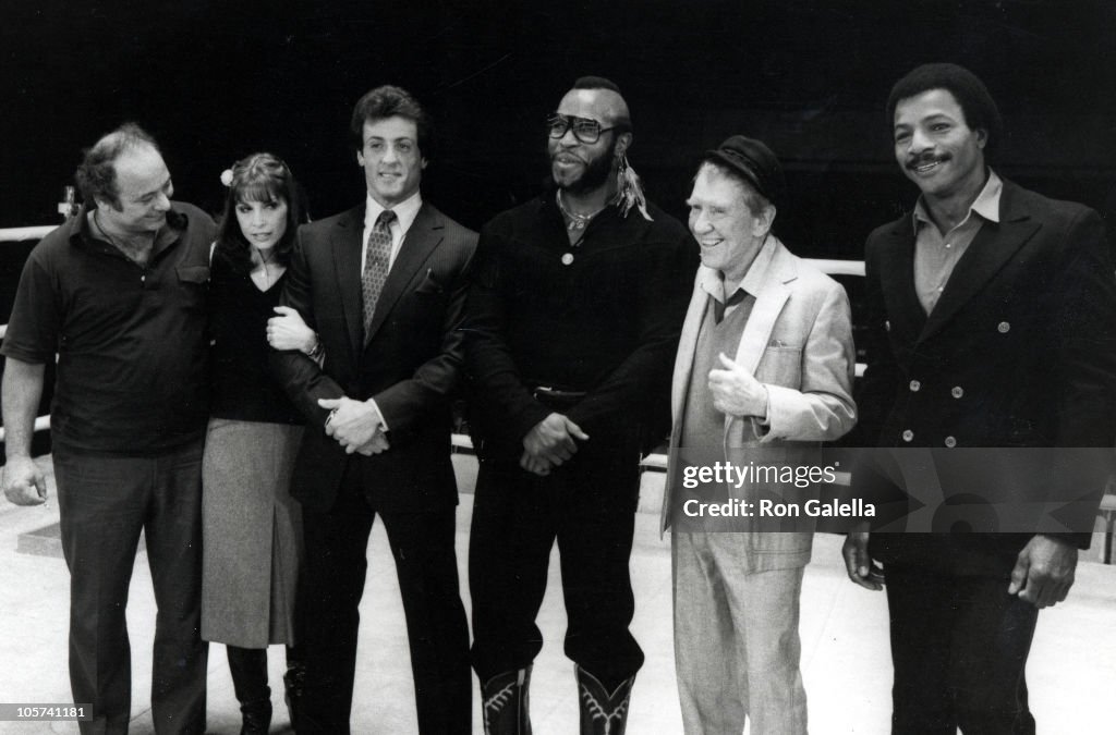 "Rocky III" Press Conference - March 27, 1981