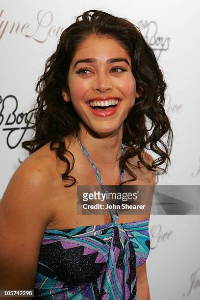 Portia Dawson during "Fashion for Passion" Featuring the Beach Boys - Arrivals at The Cabana Club in Hollywood, California, United States.