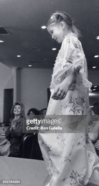 Clea Newman during Ballet Society Luncheon at the Bel Air Hotel - March 30, 1973 at Bel Air Hotel in Bel Air, California, United States.