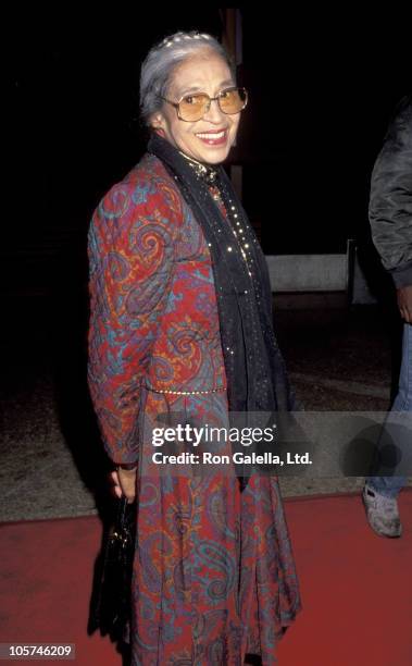 Rosa Parks during "The Long Walk Home" Los Angeles Premiere at The Plitt Theater in Century City, California, United States.