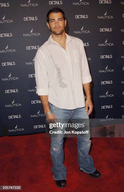 Jesse Metcalfe during Nautica & Details Magazine "Next Big Things" Party at Hollywood Roosevelt Hotel in Hollywood, California, United States.