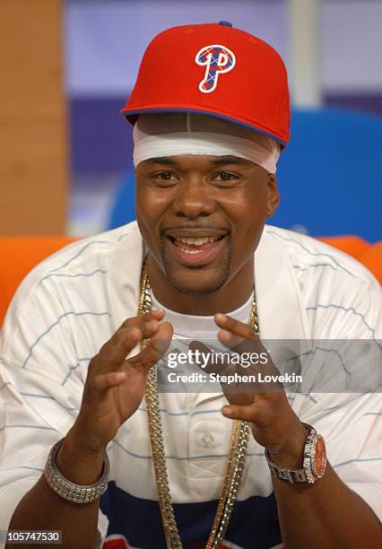 Memphis Bleek during Jay-Z and Memphis Bleek Visit BET's "106 and Park" at BET Studios in New York City, New York, United States.