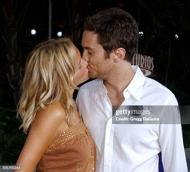 Erin Bartlett and Oliver Hudson during "The Skeleton Key" Los Angeles Premiere - Arrivals at Universal Studios Cinema in Universal City, California,...