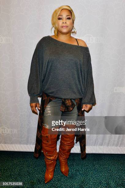 Boz attends Day 2 of Complex Con at the Long Beach Convention Center on November 4, 2018 in Long Beach, California.