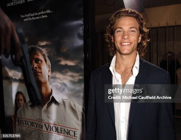 Kyle Schmid during "A History of Violence" Los Angeles Premiere - Red