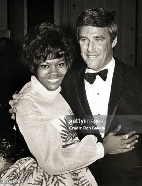 Dionne Warwick and Burt Bacharach during a Performance by Dionne Warwick - June 7, 1968 at Pierre Hotel in New York City, New York, United States.