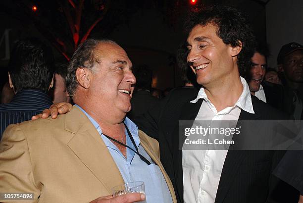 David Matalon and Doug Liman, director during "Mr. And Mrs. Smith" Los Angeles Premiere - After Party at Hammer Museum in Los Angeles, California,...