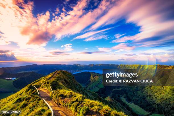 boca do inferno - azores portugal stock pictures, royalty-free photos & images