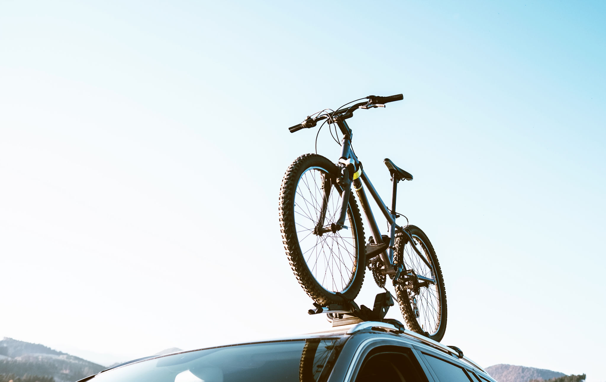 bicycle rack installed