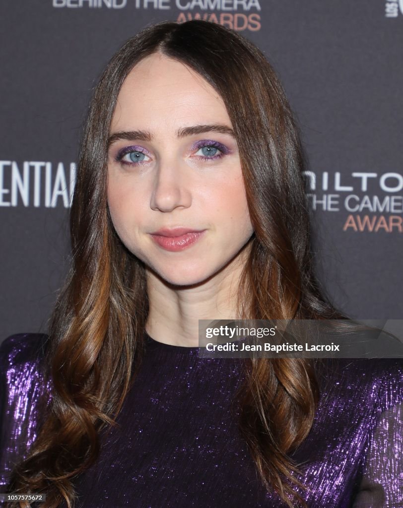 Zoe Kazan attends the Hamilton Behind the Camera Awards presented by