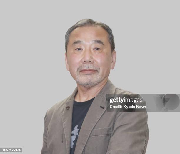 File photo taken in Tokyo on Nov. 4 shows Japanese novelist Haruki Murakami. ==Kyodo