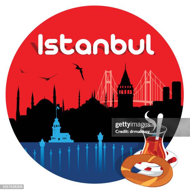 istanbul travel - grand bazaar stock illustrations