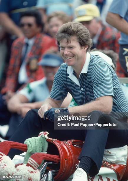 American professional golfer Tom Watson during the Doral Open at the Doral Golf Resort and Spa in Florida, circa March 1981.