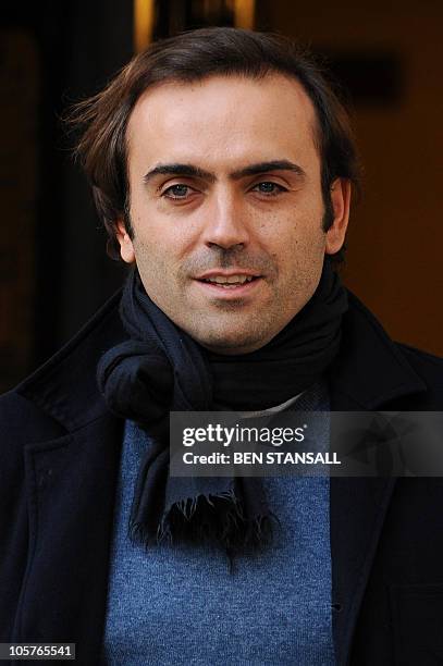 Nicolas Granatino leaves the Supreme Court, in central London on October 20, 2010. Britain's highest court ruled in favour of one of Europe's richest...