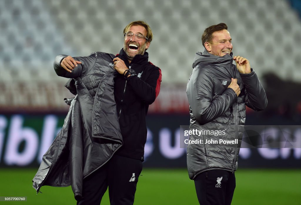 Liverpool Training and Press Conference