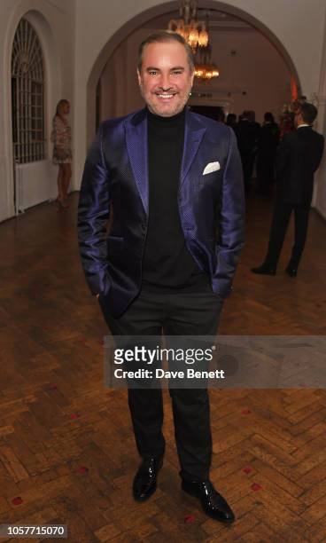 Nick Ede attends The Floral Ball 2018 in aid of The Sheba Medical Centre at One Marylebone on November 5, 2018 in London, England.