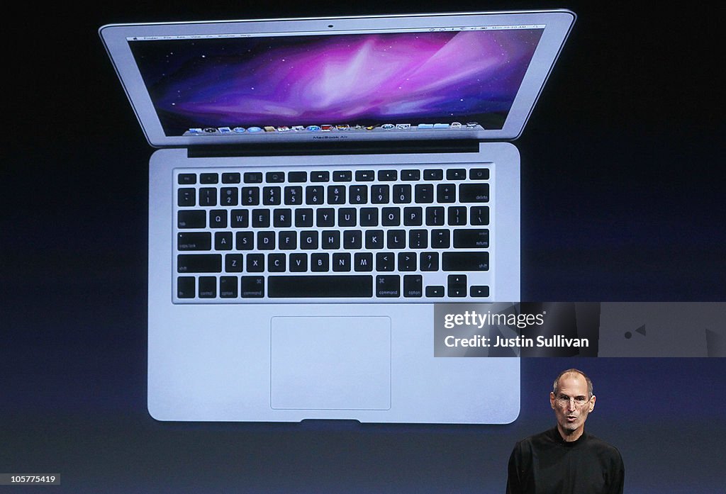 Apple Debuts New Operating System, iLife 11and MacBook Air