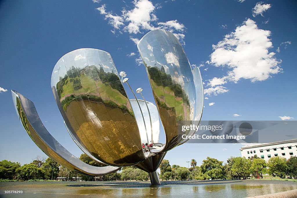 Floralis Generica sculpture, Buenos Aires, Argentina
