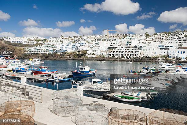 puerto del carmen, lanzarote - puerto del carmen stock pictures, royalty-free photos & images