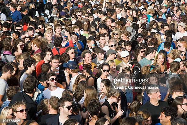 432 Squished Crowd Stock Photos, High-Res Pictures, and Images
