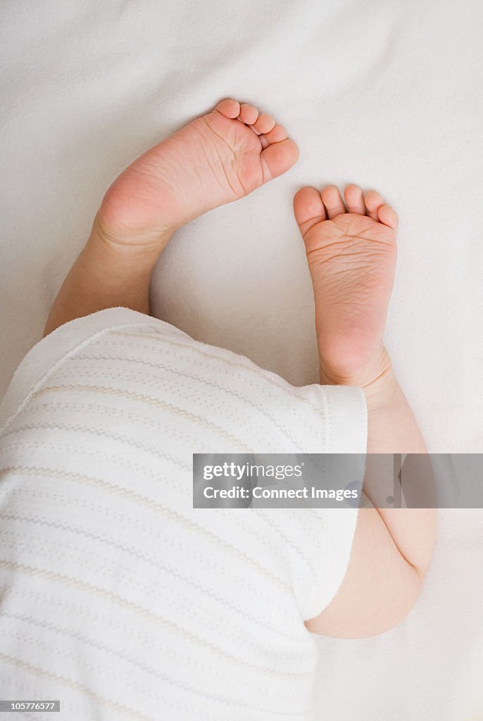 Baby crawling