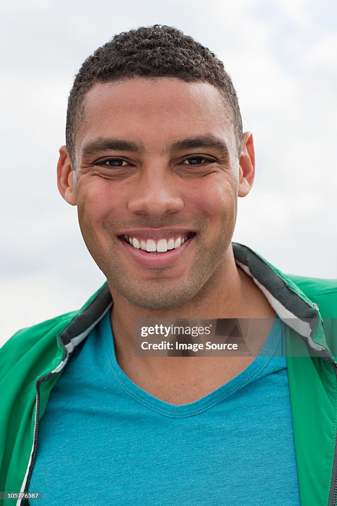 Portrait of young man