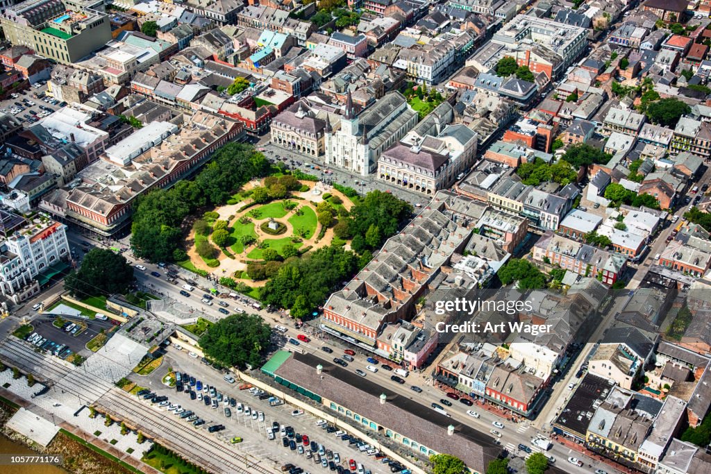 Jackson Square From Above