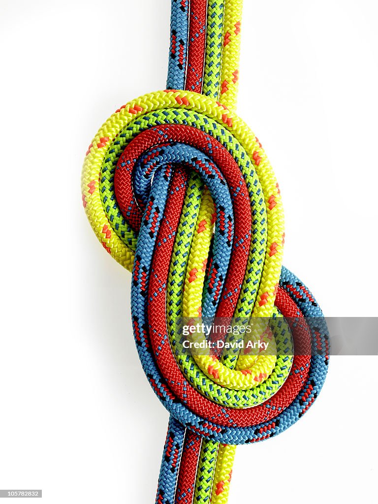 Ropes looped together