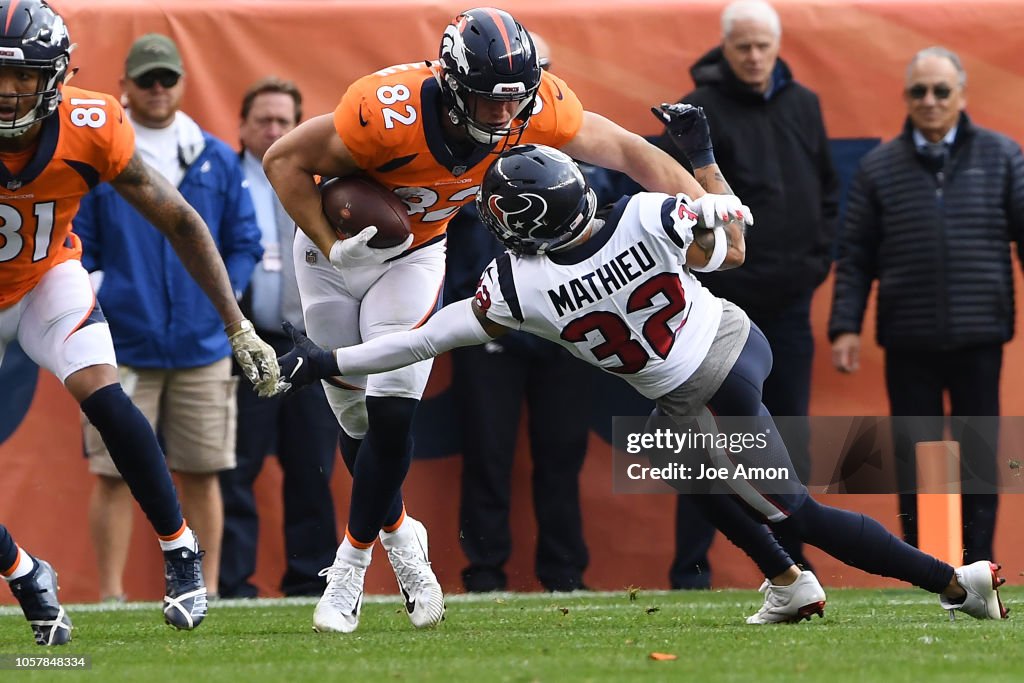 Denver Broncos vs. Houstan Texans, NFL Week 9