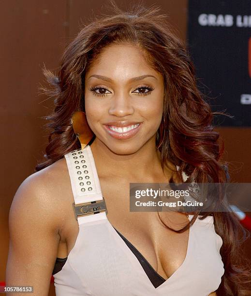 Brooke Valentine during 10th Annual Soul Train Lady of Soul Awards - Arrivals at Pasadena Civic Auditorium in Pasadena, California, United States.